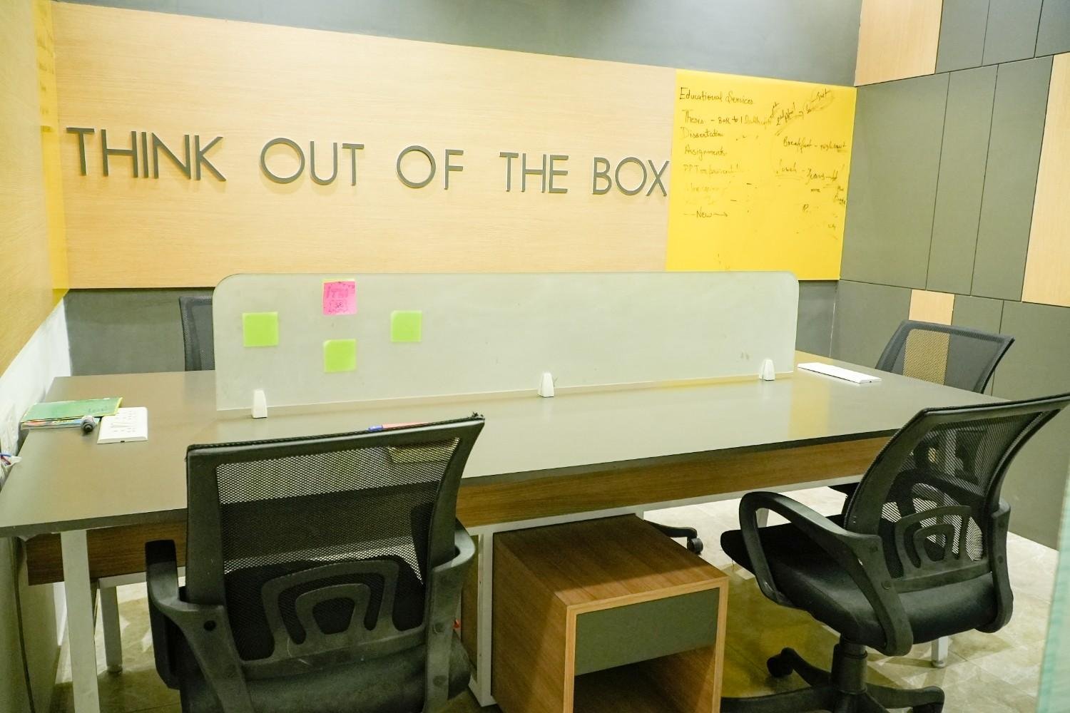 Commercial office interior overview Mansarovar Jaipur — Infosolution Pvt Ltd by Endless Interiors and Construction