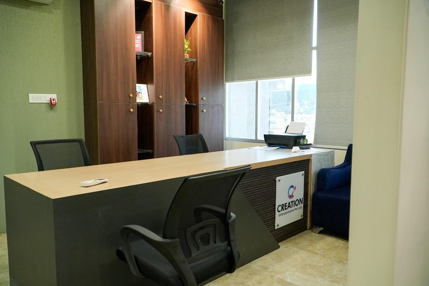 IT office interior design Jaipur — Infosolution Pvt Ltd Mansarovar by Endless Interiors and Construction
