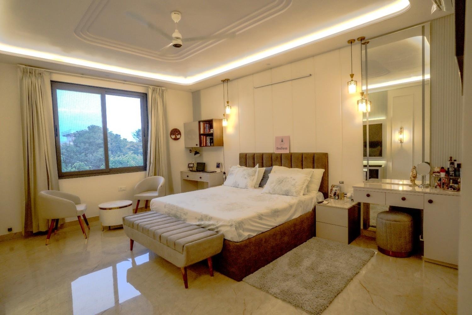 Turnkey interior Vaishali Nagar Jaipur — complete 3BHK by Endless Interiors & Construction
