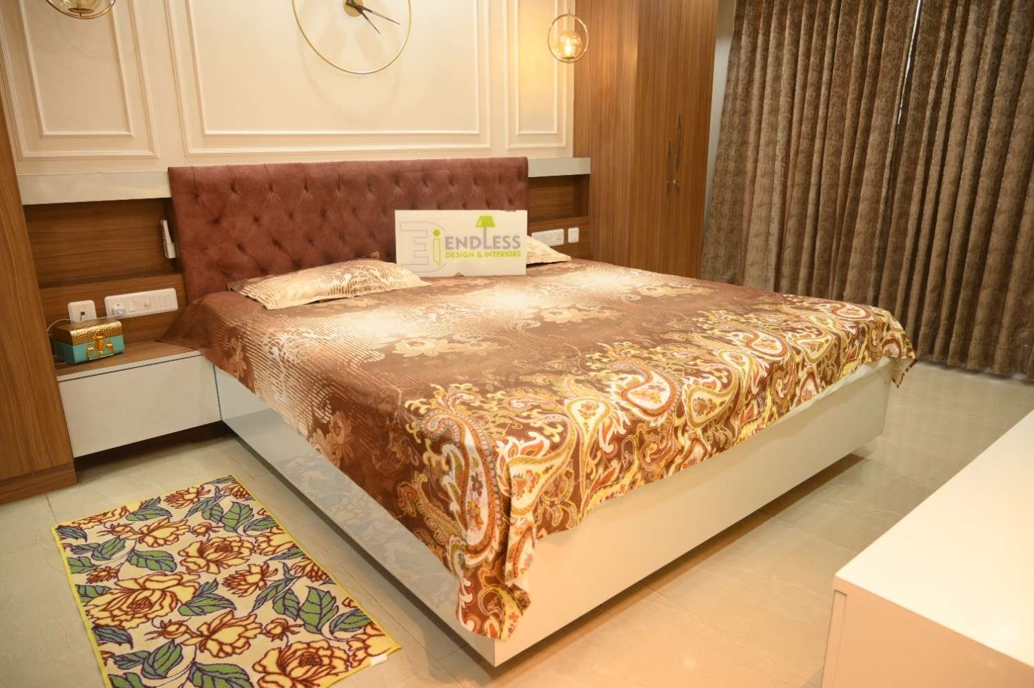 4BHK complete home interior Chawla Rangoli Apartments Jagatpura Jaipur — Endless Interiors and Construction