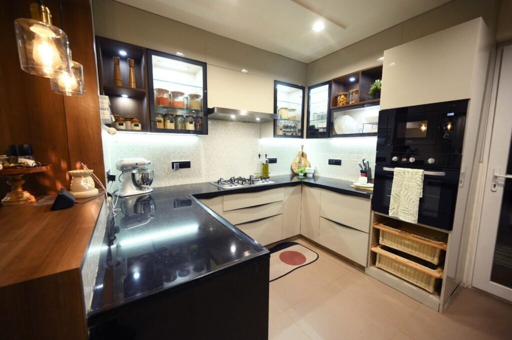 Vastu-compliant kitchen interior design in Vaishali Nagar Jaipur